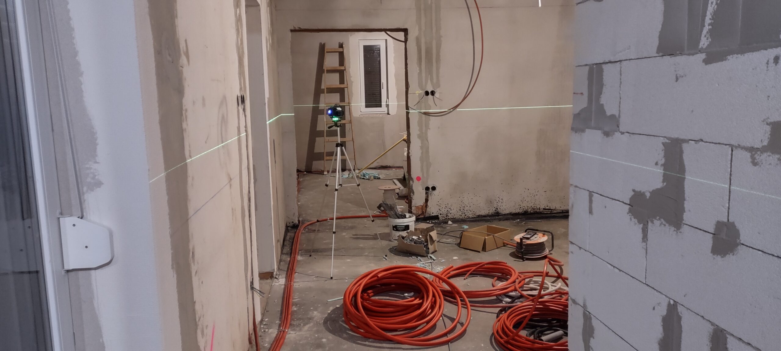 electrical network installation
